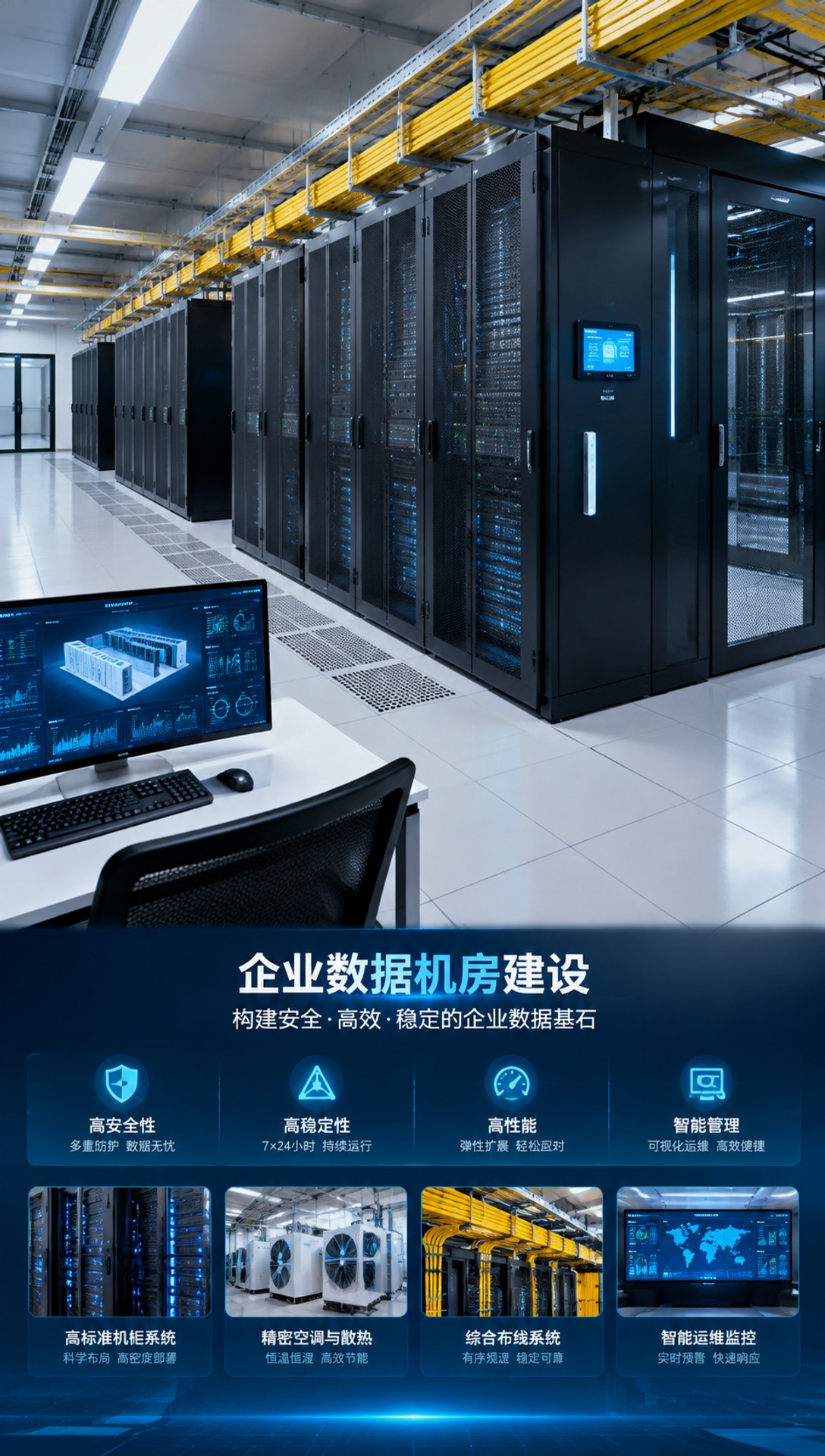 哈密微模块机房热通道微模块